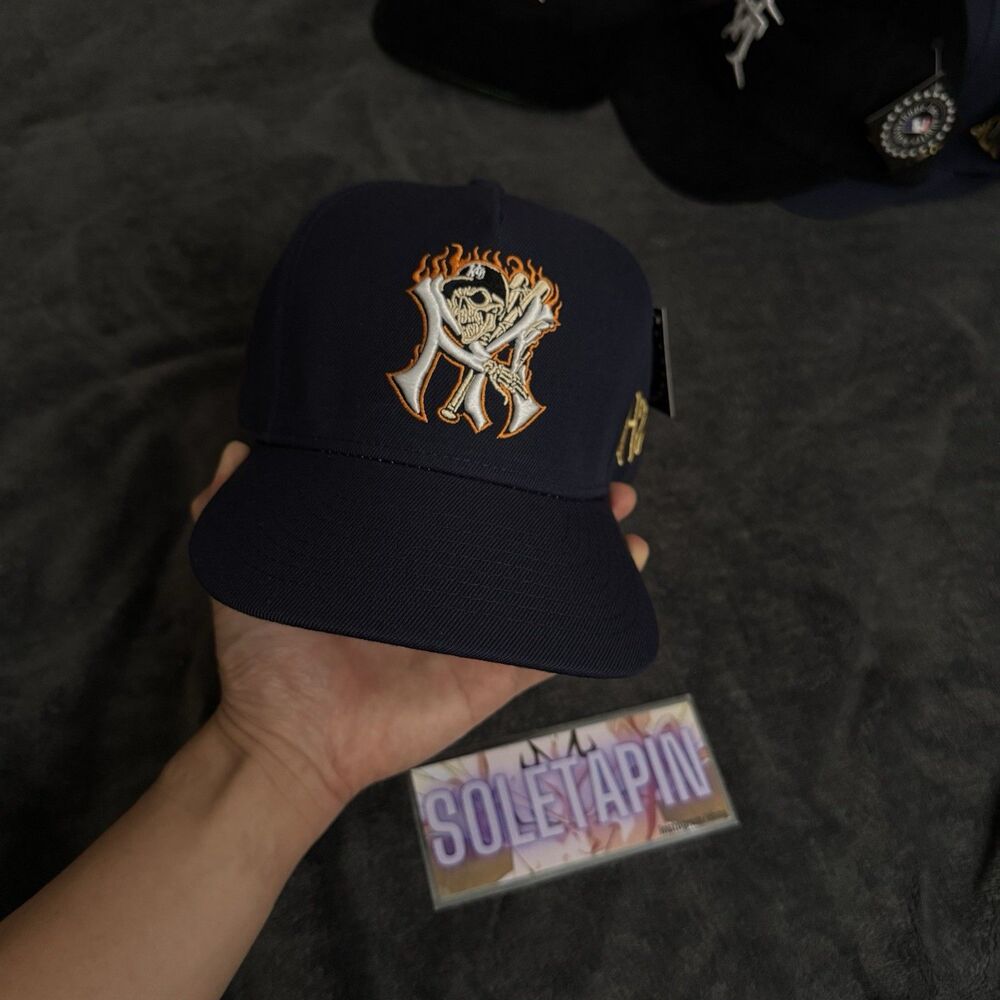 *NWT* KTH-LA Kill The Hype NY Yankees Bambino Flame SnapBack Hat - New Release